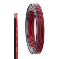 1PC 20 Gauge Wire 16.4FT/30FT/50FT/100FT, 2 Conductors Electrical Wire Red Black Cable, Flexible/Low