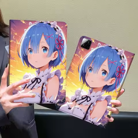 R-Re Z-ZEROS Girl Cute Tablet Case For Xiaomi Redmi Mi Pad 5 6 6s 7 SE Pro Max Ultra 12.4 12.5 14 in