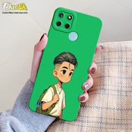 Case REALME C21Y (RMX3261) / C25Y (RMX3265) - Eksotik - Casing REALME C21Y / C25Y - Bahan Lentur Pre
