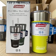 COLEMAN แก้วโคลแมน ปลายแก้วเปิดขวดได้ แท้จากอเมริกา Brew Insulated Stainless Steel Tumbler 20oz Stan