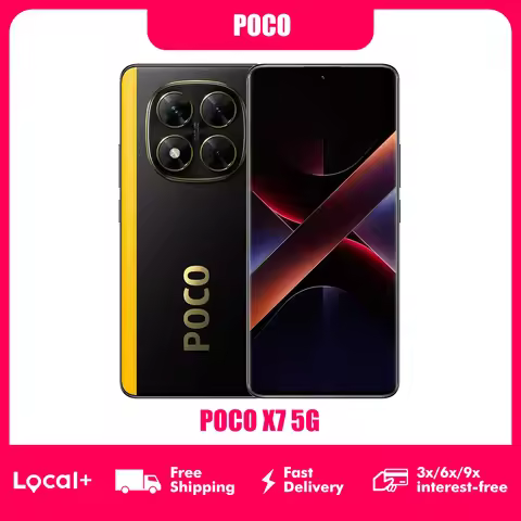 Poco X7 Global Version Smartphone Dimensity 7300-Ultra 6.67" 1.5K Amoled Curved Display Nfc Without 
