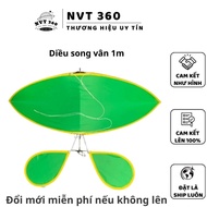 Song Van Dai Tra flute kite with fishtail cup wings 1m25 1m7 2m5 3m5 4m5 cheap assembly - NVT 360