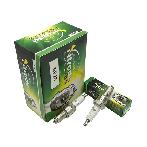 2 4PCS Open Double Spark Plug NP23 FOR BPR6ES BPR6EIX IW20 IW20TT IW16 BPR5ES W20EXR-U WR7DC RN9YC F