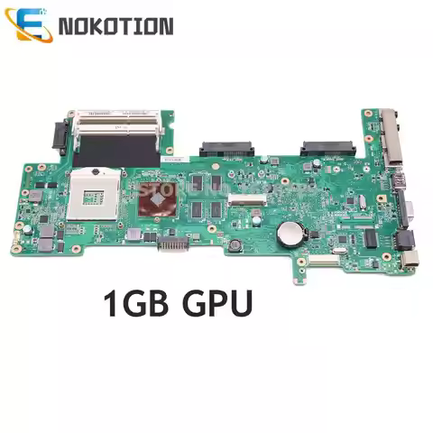 NOKOTION K72JR MAIN BOARD For Asus K72JK K72JU K72JT K72F Laptop motherboard HM55 DDR3 1GB Graphics