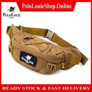 Original Polo Louie Army Tactical Waist Bag Outdoor Pouch Bag Camping Hiking Beg Askar Lelaki