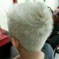 Unik Nr gaia cat pewarna rambut putih abu ash grey Diskon