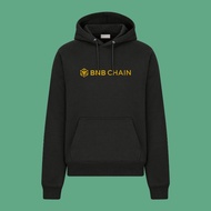 Hoodie Sweater BNB Chain Binance Network Crypto Blockchain fleece clothing Sweater