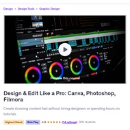 Photoshop Video Course-Design & Edit Like a Pro: Canva, Photoshop, Filmora | Learn Photoshop 2025 | 
