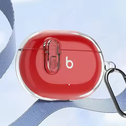 Transparent Cover For Beats Studio Buds Plus Funda For Beats Studio Buds Buds+ Clear Lock Coque Stud