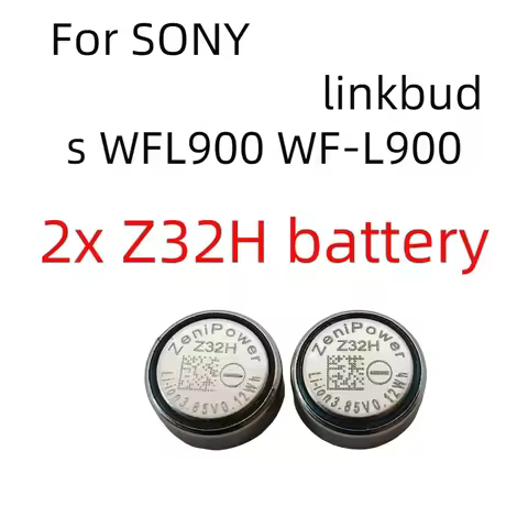 Z32H 3.85V Battery For Sony LinkBuds WFL900/H WF-L900 Truly Wireless Earbuds Headphones Charging Cas
