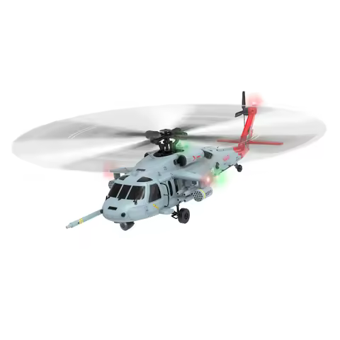 Eachine E200 EXP UH-60 SH-60 MH-60 2.4G 6CH 6-Axis Gyro Optical Flow Localization Motor RC Helicopte
