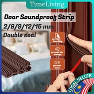 NEW 6m Durable Rubber Sound Proof Dust Blocker Gap Self Adhesive Window Door Reduce Noise Kalis Buny