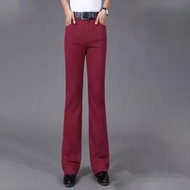 Men's Flared Jeans Mid-Rise Elastic Flared pants Fashion Slim Fit Flared Pants