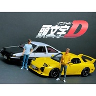 1/18 Initial D Autoart AE86 RX7 PROJECT D Fleet Comic Game Version