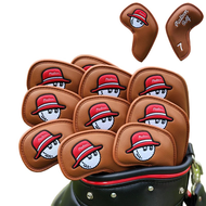 🔥HEAD COVER IRONS (4 5 6 7 8 9 PW AW SW X) หนัง PU อย่างดี ขนาดฟรีไซส์ ใส่ได้ทุกเหล็ก MT-MB-IRON🔥