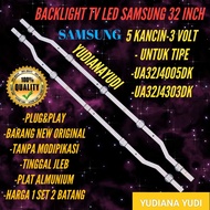 BACKLIGHT TV LED SAMSUNG 32INCH UA32J4005DK UA32J4303DK 5 KANCING 3 VOLT