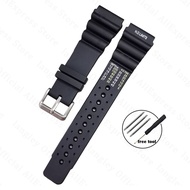 20MM 22MM Diver Rubber Silicone Strap 24mm Sport Watch Band For Seiko Belt For Citizen Promaster For Water Ghost Watch Accessories