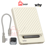 Why Starwar-5 พาวเวอร์แบงค์ 5000mAh ชาร์จไร้สาย แบตสำรอง ขึ้นเครื่องบินได้ ของแท้ รับประกัน 1ปี PB-4