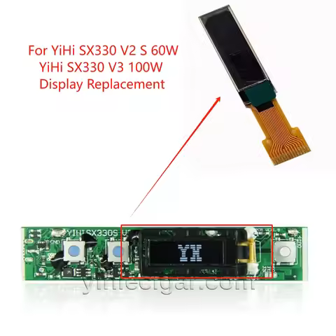 New Original 0.69inch Oled Display for YiHi SX330 V2 S 60W YiHi SX330 V3 100W Chipset Display Replac