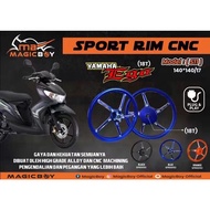 Magic Boy Sport Rim CNC 511 EGO EGO S EGO FI NOUVO S  NOUVO 140/140*17