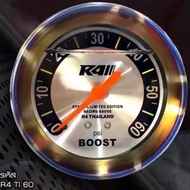 R4 DIESEL 60 PSI 30 PSI Turbo Auto Meter Boost Pressuere Meter Gauge Black/Silver