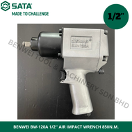 BENWEI BW-120A 1/2 IMPACT WRENCH KIT 850N.M. / GUN BUKA TYRE / AIR GUN