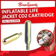 Inflatable Life Jacket CO2 Cartridge (33g) | Life Vest Gas Canister Refill