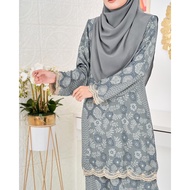 LUVLA KURUNG PUTERI LEDANG, Baju Batik Malaysia, Baju Kurung Batik , Batik Dobby