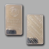 Embossed Carriage Silver Plated Gold Plated Souvenir Medal 1/4 Ounce Square Gold Bar Silver Bar Meta