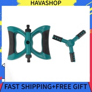 Havashop Rotating Garden Sprinkler G1/2 Plastic Automatic Lawn Yard with Base for Home Gardening Watering System