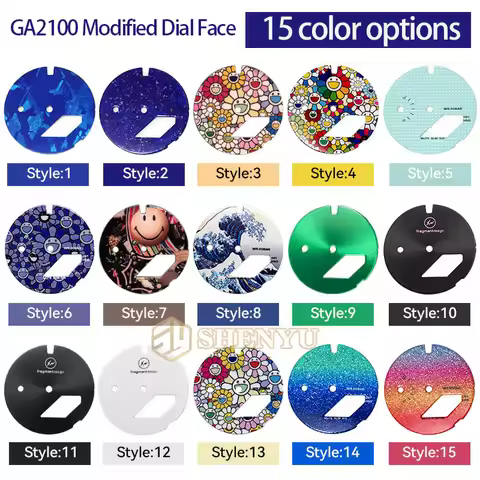 GA2100 Modified Watch Dial Accessory For G-SHOCK "CasiOak" GA2100 GA2110 Series Face Face Accessory