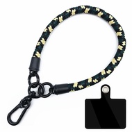 Mobile Phone Wrist Strap Rope 10mm Clip Lanyard Anti-Lost Braided Phone Strap [DX260]