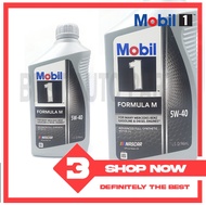 MOBIL 1 Fully Synthetic Motor Oil ( FORMULA M ) 5W40 || 5W-40 ( 1 Liter )