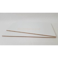 Triplek Multiplek melamin putih 3mm (240x120)cm, melamin plywood,white