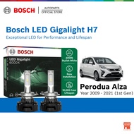 Bosch LED Gigalight 6000K H7 Halogen Headlight Retrofit Bulb + CANBUS for Perodua Alza 1st gen - 198