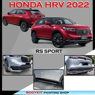 HONDA HRV 2022 RS SPORT STYLE FULLSET SKIRTING WITH PAINT(FRONT SKIRT ,SIDE SKIRT, REAR SKIRT,SPOILE