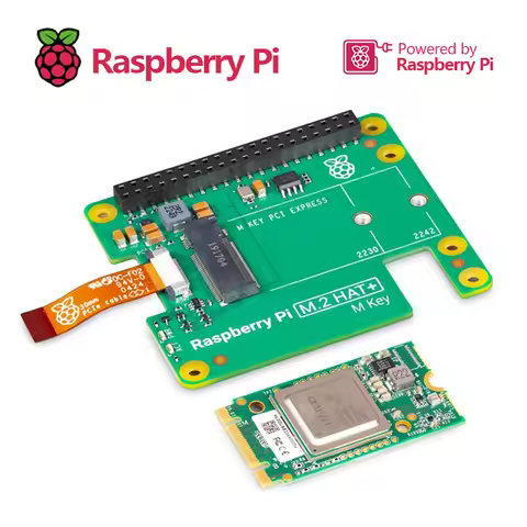 Official Raspberry Pi 5 AI Kit For Raspberry Pi 5 Combines Official M.2 HAT Hailo-8L AI Accelerator
