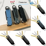 CHAMPIONO Key Organizer, with Screwdriver Modern Keys Fob with Clip,  Holds 2-6 Keys Multi-function 