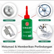 MESIN SINGER 80 cc Lubricating Oil All MultipurposeML PURPOSE Oil for Sewing Machines, Chains, Padlo