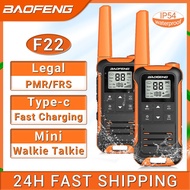 Mesin Perdagangan Luar Negeri Baofeng Versi Bahasa Inggeris Baofeng BF-F22 Walkie-Talkie Luaran Boro