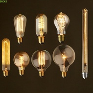 BUCKS Home Lighting E27 1 pcs Warm Lights Spiral/Stright Filament Dimmable Safe Light Appliance