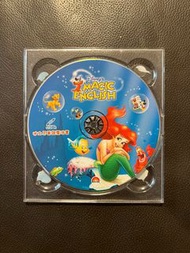 Magic English迪士尼美語魔法書二手VCD裸片