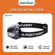 Portwest PA71 USB rechargeable helmet light, runs 4 hours, 100 lumens brightness