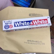 獅王 🇯🇵日本版 Lion - White＆White 特效酵素美白牙膏(清新薄荷味)150g