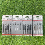 BOSCH Jigsaw Blade Wood For Jigsaw Machine 1Card/5pcs- T111C/T101AO/T101BR/T144D