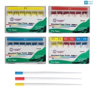 Dental Absorbent Paper Points F1-F3 F1 F2 F3 for Protaper Files