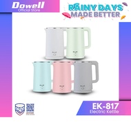 Dowell 1.8L Double Wall Heat Protection Electric Kettle | EK-817