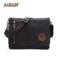 sling beg lelaki sling bag man AUGUR/AUGUR New Style Canvas Bag Men's Bag Shoulder Bag Cross-Border 