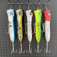 Giant Popper Topwater Lure - 7.28inch/106g Heavy-Duty Saltwater Fishing Look Realistic Popping /Minn