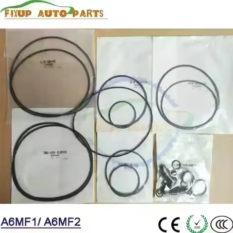 A6MF1 A6MF2 Automatic Transmission Clutch Overhaul Repair Kit Sealing Rings For Hyundai Sonata Santa